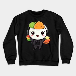 kawaii bento sushi T-Shirt cute  funny Crewneck Sweatshirt